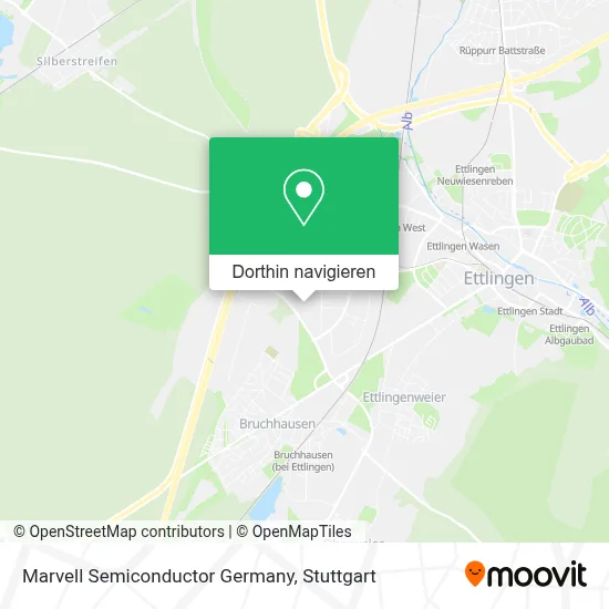 Marvell Semiconductor Germany Karte