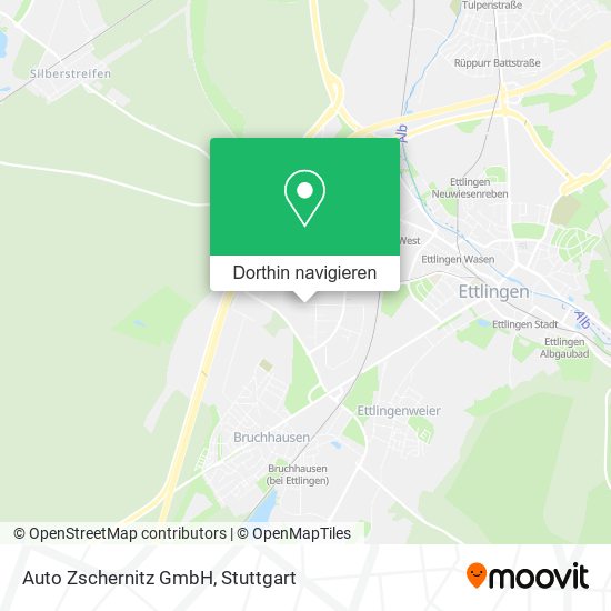 Auto Zschernitz GmbH Karte