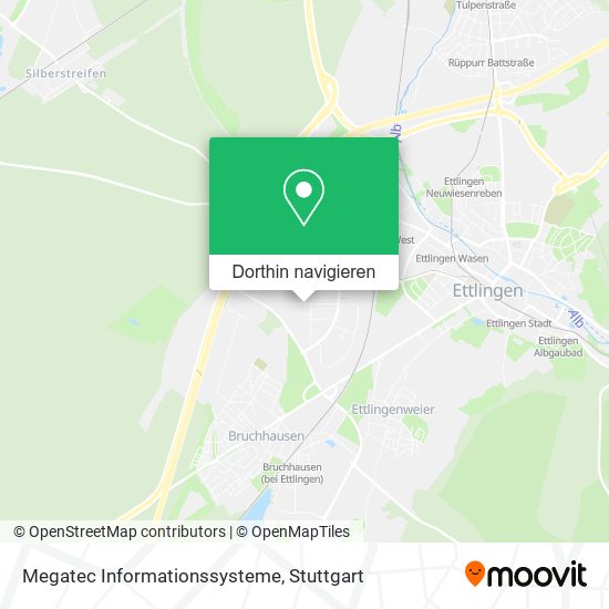 Megatec Informationssysteme Karte