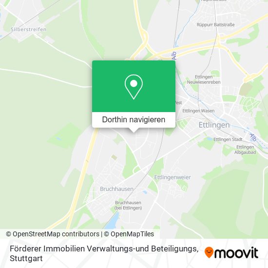 Förderer Immobilien Verwaltungs-und Beteiligungs Karte