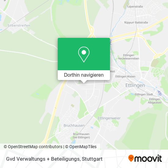 Gvd Verwaltungs + Beteiligungs Karte