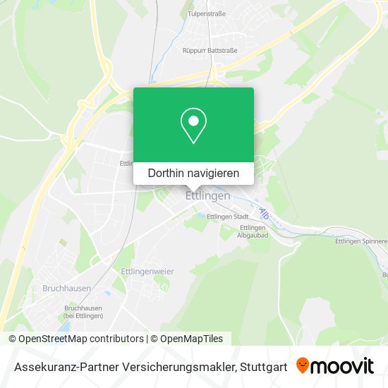 Assekuranz-Partner Versicherungsmakler Karte