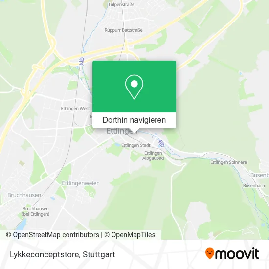 Lykkeconceptstore Karte