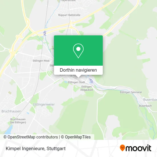 Kimpel Ingenieure Karte