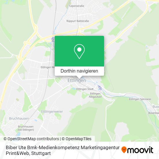 Biber Ute Bmk-Medienkompetenz Marketingagentur Print&Web Karte