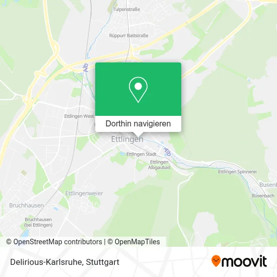 Delirious-Karlsruhe Karte