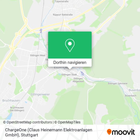 ChargeOne (Claus Heinemann Elektroanlagen GmbH) Karte