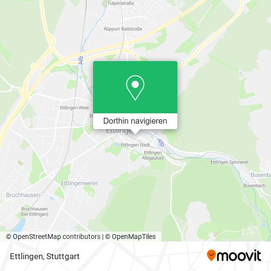 Ettlingen Karte