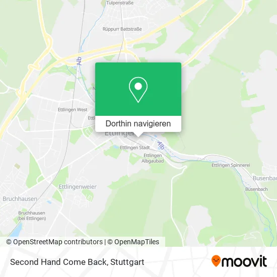 Second Hand Come Back Karte