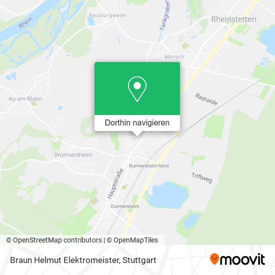 Braun Helmut Elektromeister Karte