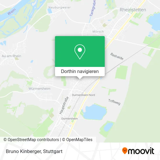 Bruno Kinberger Karte