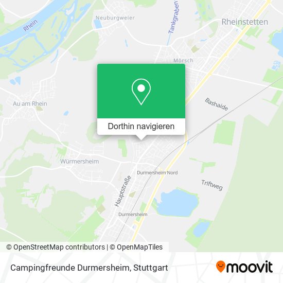 Campingfreunde Durmersheim Karte