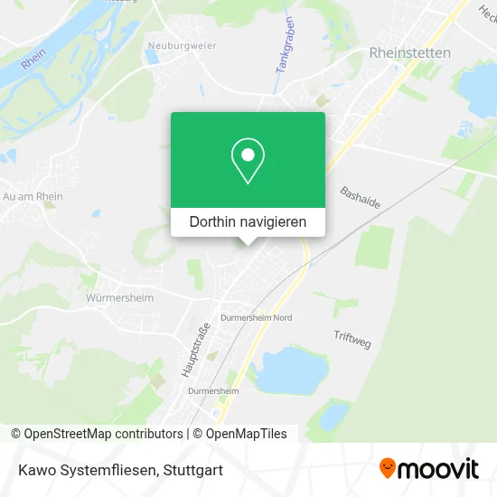 Kawo Systemfliesen Karte