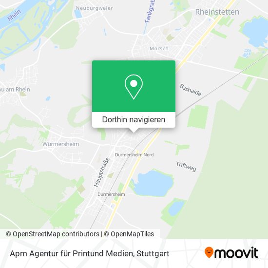 Apm Agentur für Printund Medien Karte
