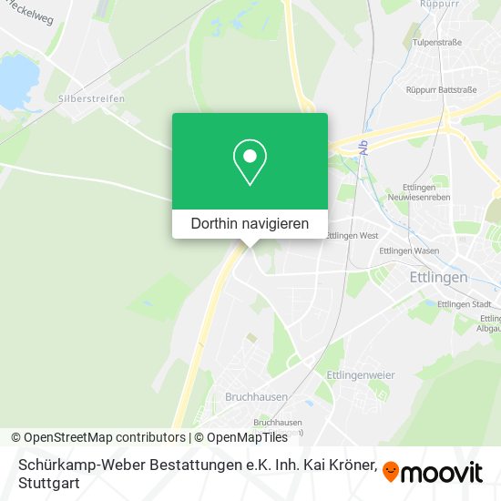 Schürkamp-Weber Bestattungen e.K. Inh. Kai Kröner Karte