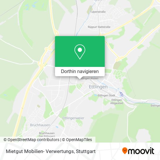 Mietgut Mobilien- Verwertungs Karte