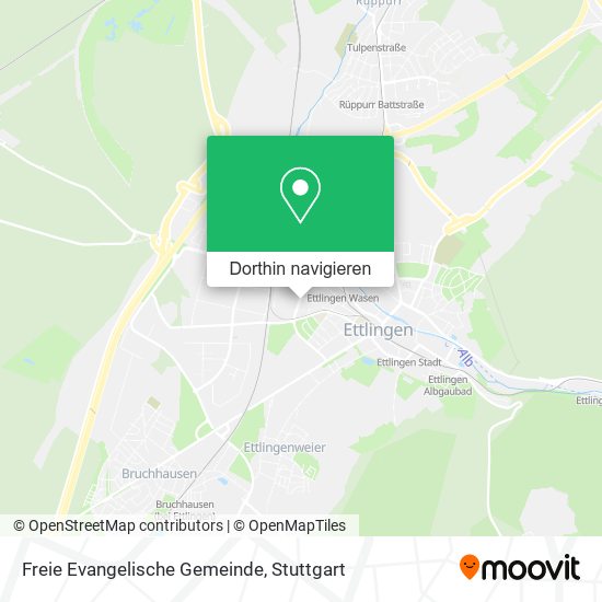 Freie Evangelische Gemeinde Karte