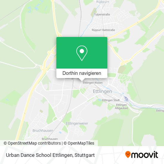 Urban Dance School Ettlingen Karte