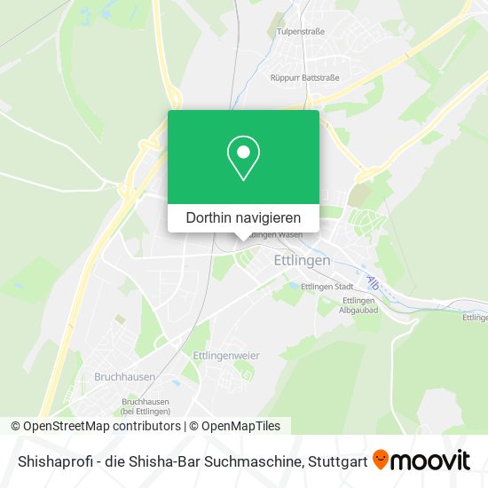 Shishaprofi - die Shisha-Bar Suchmaschine Karte