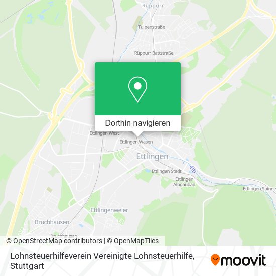 Lohnsteuerhilfeverein Vereinigte Lohnsteuerhilfe Karte