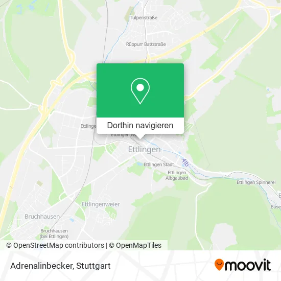 Adrenalinbecker Karte