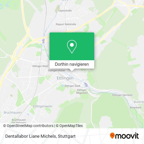 Dentallabor Liane Michels Karte