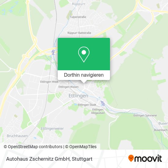 Autohaus Zschernitz GmbH Karte