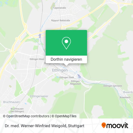 Dr. med. Werner-Winfried Weigold Karte
