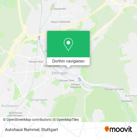 Autohaus Rummel Karte