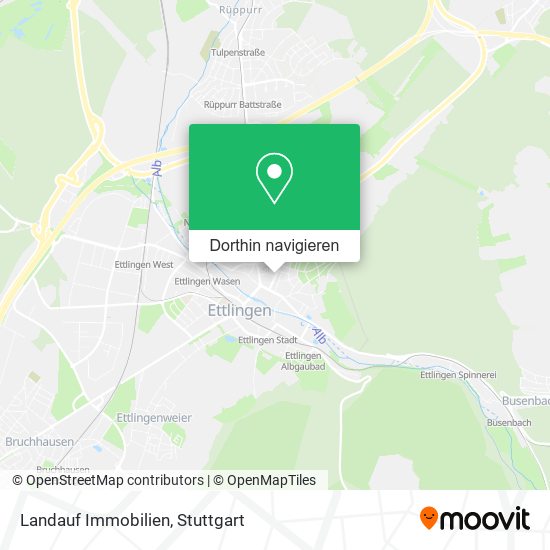 Landauf Immobilien Karte