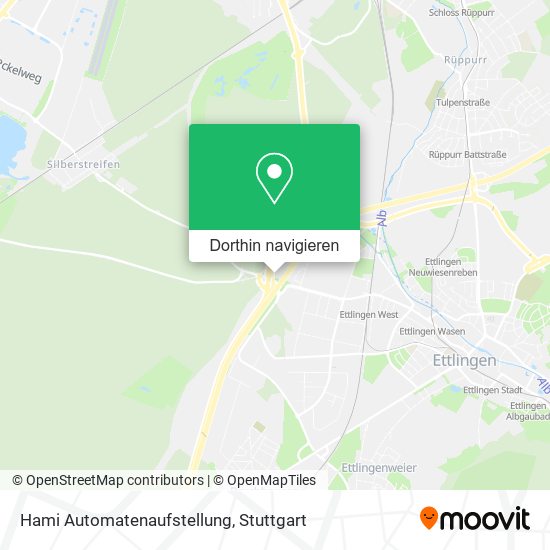 Hami Automatenaufstellung Karte