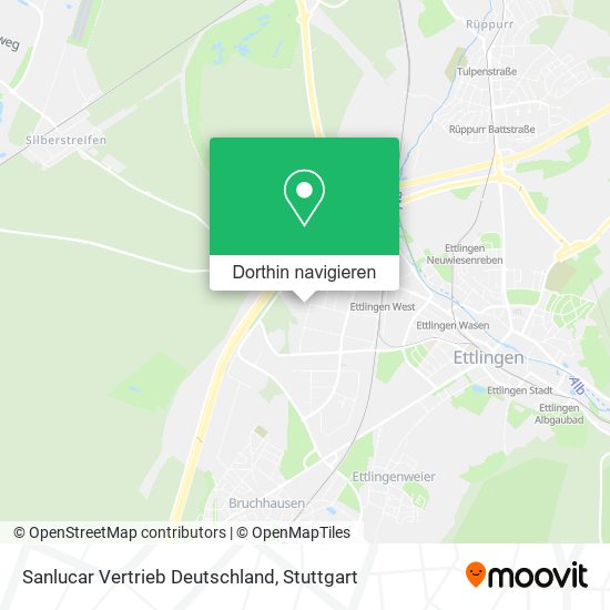Sanlucar Vertrieb Deutschland Karte