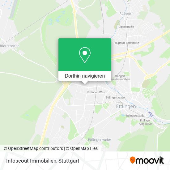 Infoscout Immobilien Karte