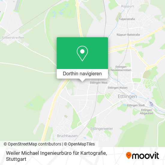 Weiler Michael Ingenieurbüro für Kartografie Karte