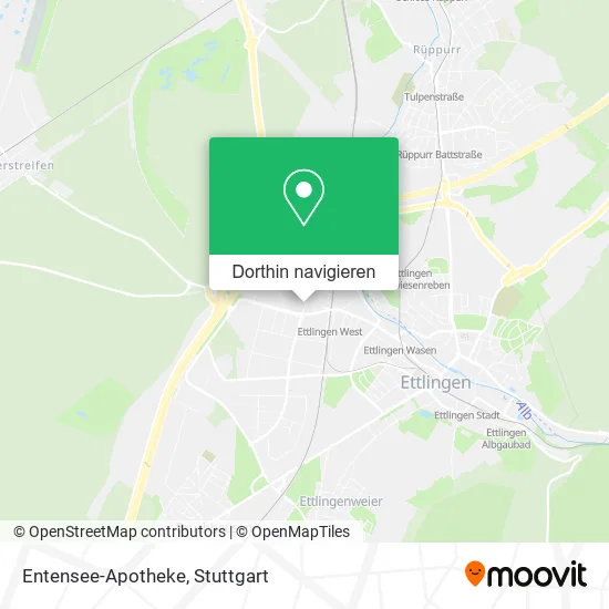 Entensee-Apotheke Karte