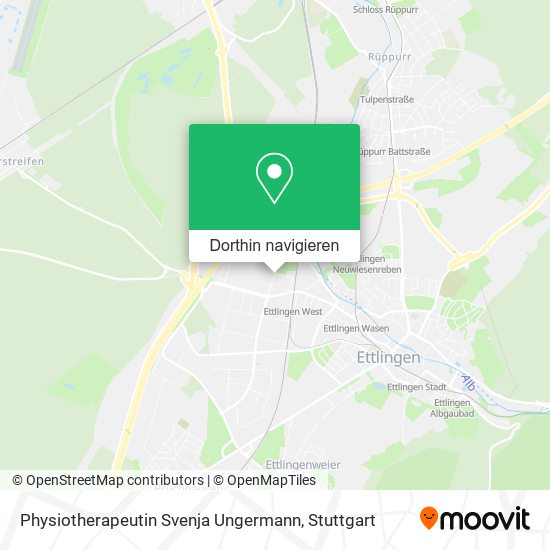 Physiotherapeutin Svenja Ungermann Karte