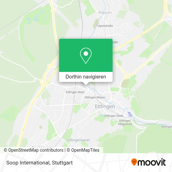 Soop International Karte