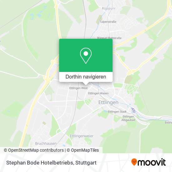 Stephan Bode Hotelbetriebs Karte