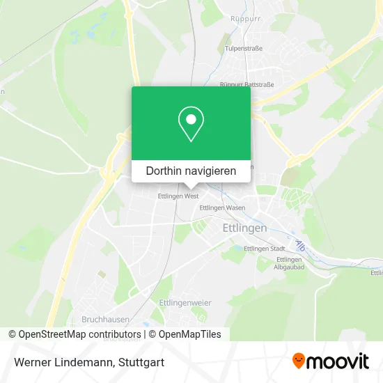 Werner Lindemann Karte