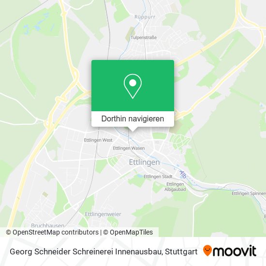 Georg Schneider Schreinerei Innenausbau Karte