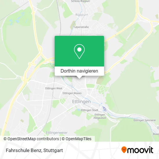 Fahrschule Benz Karte