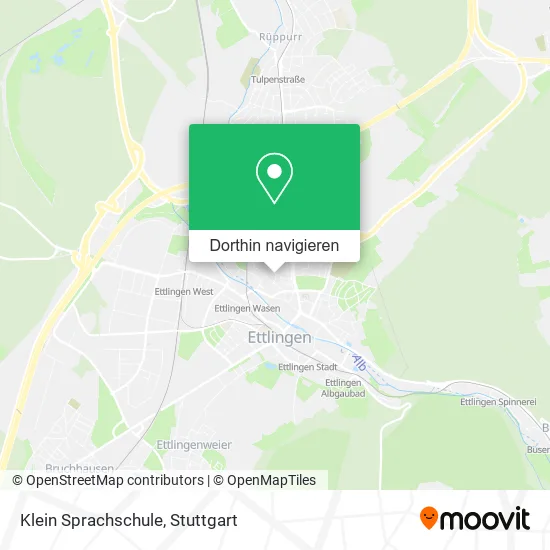 Klein Sprachschule Karte