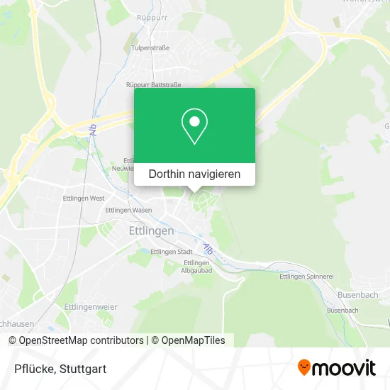 Pflücke Karte