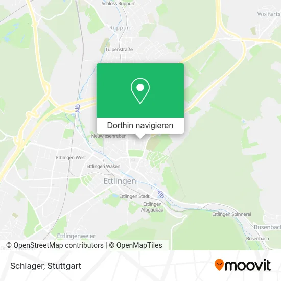Schlager Karte