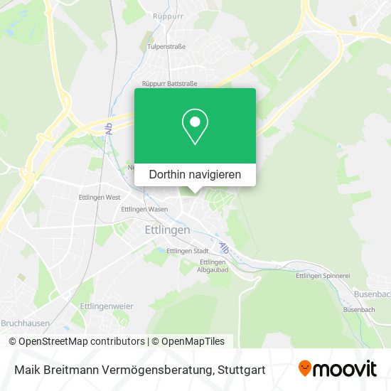 Maik Breitmann Vermögensberatung Karte
