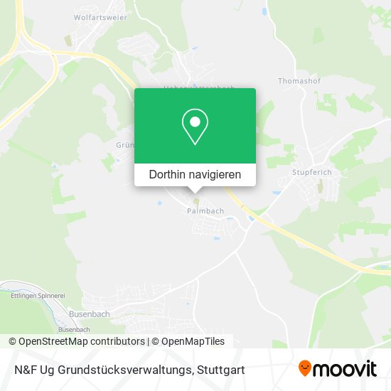 N&F Ug Grundstücksverwaltungs Karte