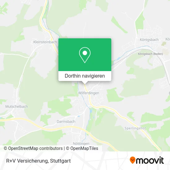 R+V Versicherung Karte