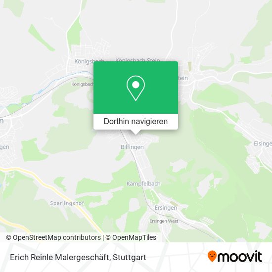 Erich Reinle Malergeschäft Karte