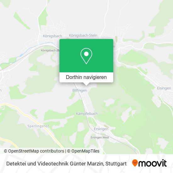 Detektei und Videotechnik Günter Marzin Karte