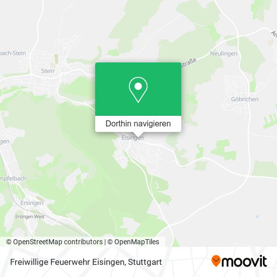 Freiwillige Feuerwehr Eisingen Karte